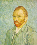 Vincent Van Gogh Self-Portrait (Thick Impasto Paint) oil painting reproduction