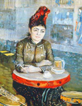 Vincent Van Gogh Woman in the Cafe Tambourin oil painting reproduction