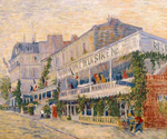 Vincent Van Gogh Restaurant de la Sirene oil painting reproduction