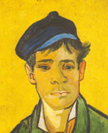 Vincent Van Gogh Young Man in a Cap oil painting reproduction