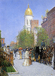 Frederick Childe Hassam A Spring Morning, 1891-92 oil painting reproduction