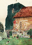 Frederick Childe Hassam Canterbury, 1889 oil painting reproduction