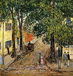 Frederick Childe Hassam Duke Street, Newport, 1901 oil painting reproduction