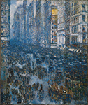 Frederick Childe Hassam Fifth Avenue, 1919 oil painting reproduction