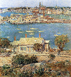 Frederick Childe Hassam Gloucester Harbor 02, 1899 oil painting reproduction