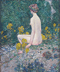 Frederick Childe Hassam Goldenrod, 1908 oil painting reproduction