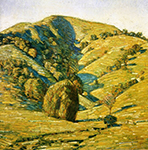 Frederick Childe Hassam Hill of the Sun, San Anselmo, California, 1914 oil painting reproduction