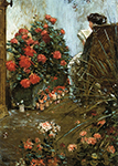 Frederick Childe Hassam In the Garden at Villers-le-Bel, 1889 oil painting reproduction