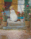 Frederick Childe Hassam In the Sun, 1888 oil painting reproduction