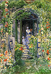 Frederick Childe Hassam Isles of Shoals Garden (aka The Garden in Its Glory), 1892 oil painting reproduction