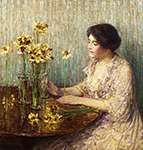Frederick Childe Hassam Jonquils, 1902 oil painting reproduction