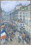 Frederick Childe Hassam July Fourteenth, Rue Daunou, 1910 oil painting reproduction