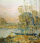 Frederick Childe Hassam Late Afternoon (aka Sunset), 1903 oil painting reproduction