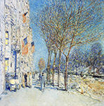 Frederick Childe Hassam New York Landscape, 1918 oil painting reproduction