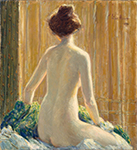 Frederick Childe Hassam Nude Seated, 1912 oil painting reproduction