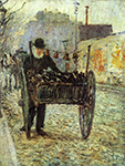 Frederick Childe Hassam Old Bottle Man, 1892 oil painting reproduction