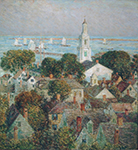 Frederick Childe Hassam Provincetown, 1800 oil painting reproduction
