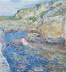 Frederick Childe Hassam Rockweed Pool, 1902 oil painting reproduction