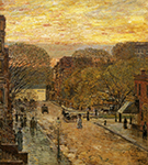 Frederick Childe Hassam Spring on West 78th Street, 1905 oil painting reproduction