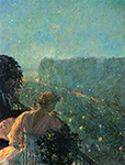 Frederick Childe Hassam Summer Evening, Paris, 1889 oil painting reproduction