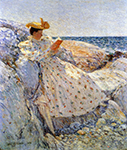 Frederick Childe Hassam Summer Sunlight, 1892 oil painting reproduction