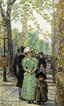 Frederick Childe Hassam Sunday Morning, 1897 oil painting reproduction