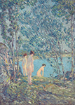 Frederick Childe Hassam The Bathers, 1903 oil painting reproduction