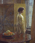 Frederick Childe Hassam The East Window, 1913 oil painting reproduction