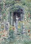 Frederick Childe Hassam The Garden in Its Glory, 1892 oil painting reproduction