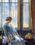 Frederick Childe Hassam The New York Window, 1912 oil painting reproduction