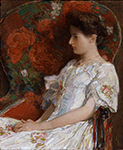 Frederick Childe Hassam The Victorian Chair, 1906 oil painting reproduction