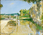 Frederick Childe Hassam A Country Road, 1891 oil painting reproduction