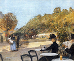 Frederick Childe Hassam At the Cafe, 1887-89 oil painting reproduction