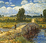 Frederick Childe Hassam Bridge at Old Lyme, 1908 oil painting reproduction