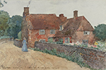 Frederick Childe Hassam Broadstairs Cottage, 1890 oil painting reproduction