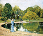 Frederick Childe Hassam Central Park, 1892 oil painting reproduction