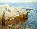 Frederick Childe Hassam Cliff Rock - Appledore, 1903 oil painting reproduction