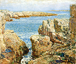 Frederick Childe Hassam Coast Scene, Isles of Shoals, 1901 oil painting reproduction