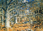 Frederick Childe Hassam Connecticut Hunting Scene, 1904 oil painting reproduction