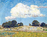 Frederick Childe Hassam Dragon Cloud, Old Lyme, 1903 oil painting reproduction