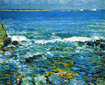 Frederick Childe Hassam Duck Island from Appledore, 1911 oil painting reproduction