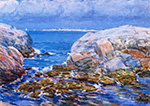 Frederick Childe Hassam Duck Island, Isles of Shoals, 1906 oil painting reproduction
