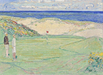 Frederick Childe Hassam East Course, Maidstone Club, 1926 oil painting reproduction