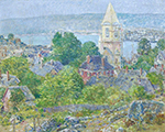 Frederick Childe Hassam Gloucester, 1919 oil painting reproduction