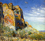 Frederick Childe Hassam Harney Desert 02, 1908 oil painting reproduction