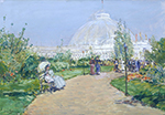 Frederick Childe Hassam Horticulture Building, World's Columbian Exposition, Chicago, 1893 oil painting reproduction