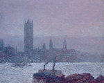 Frederick Childe Hassam Houses of Parliament, Early Evening, 1898 oil painting reproduction