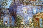 Frederick Childe Hassam Hutchison House, Easthampton, 1919 oil painting reproduction