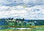 Frederick Childe Hassam Newfields, New Hampshire, 1906 oil painting reproduction