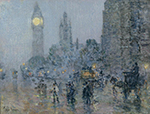 Frederick Childe Hassam Nocturne - Big Ben, 1898 oil painting reproduction